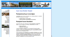 Desktop Screenshot of feesttent-huren-partytent-kopen.surfstad.nl